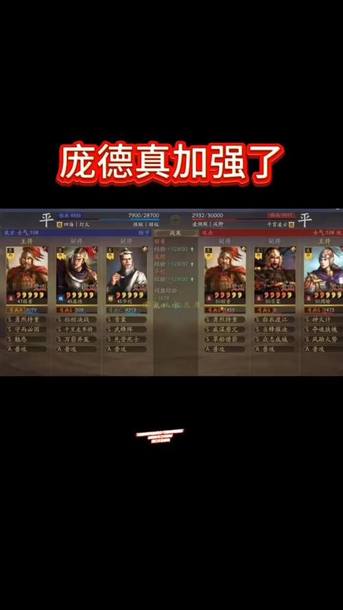 三国志11庞德特级白马效果:如何最大化战斗收益