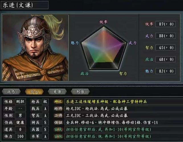 三国志11风起云涌张辽:特技、属性及队伍搭配指南