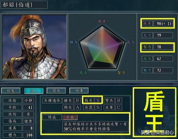 三国志9武将隐藏能力怎么看？老玩家教你快速识别！