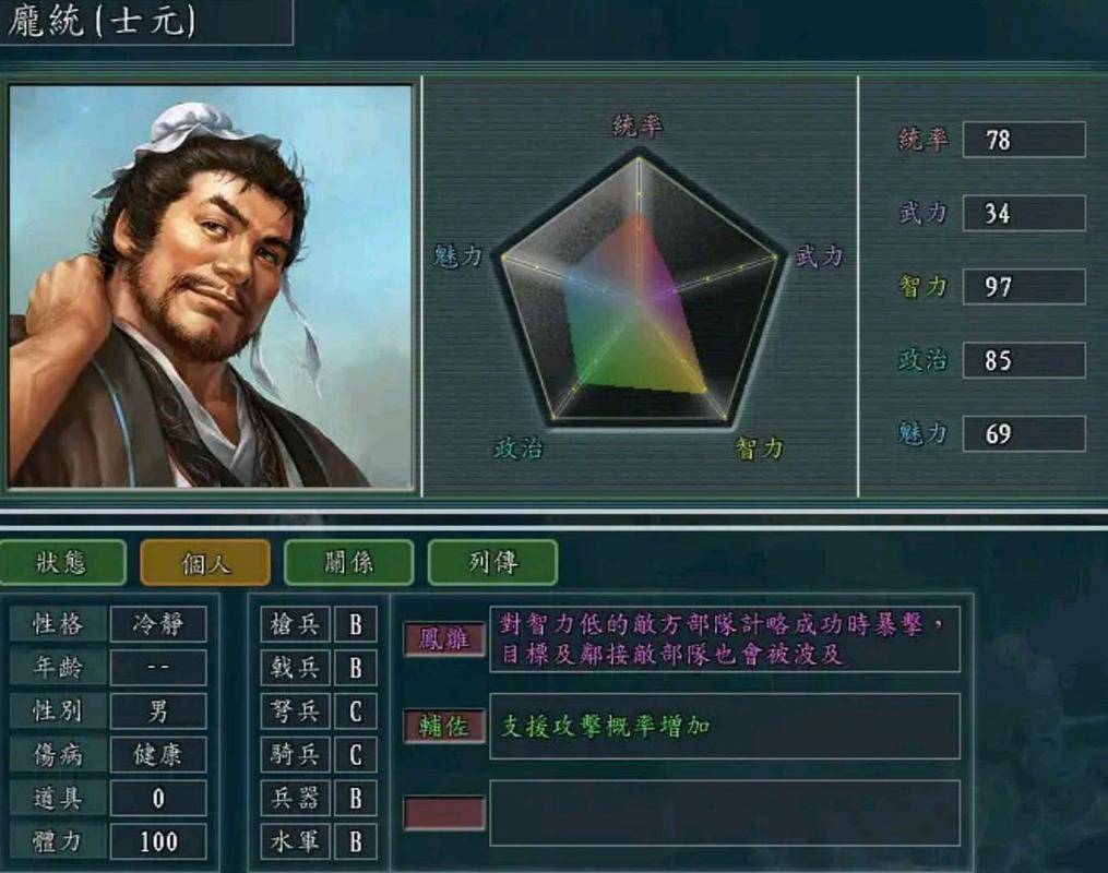 三国志11庞统位置及招募技巧,玩转三国策略游戏