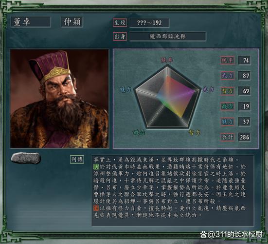 想玩董卓？三国志11董卓剧情触发条件大公开