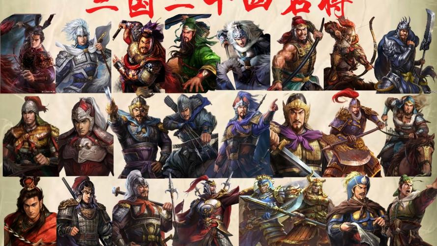 三国志9八名将叫什么名字？快来看看都有谁！